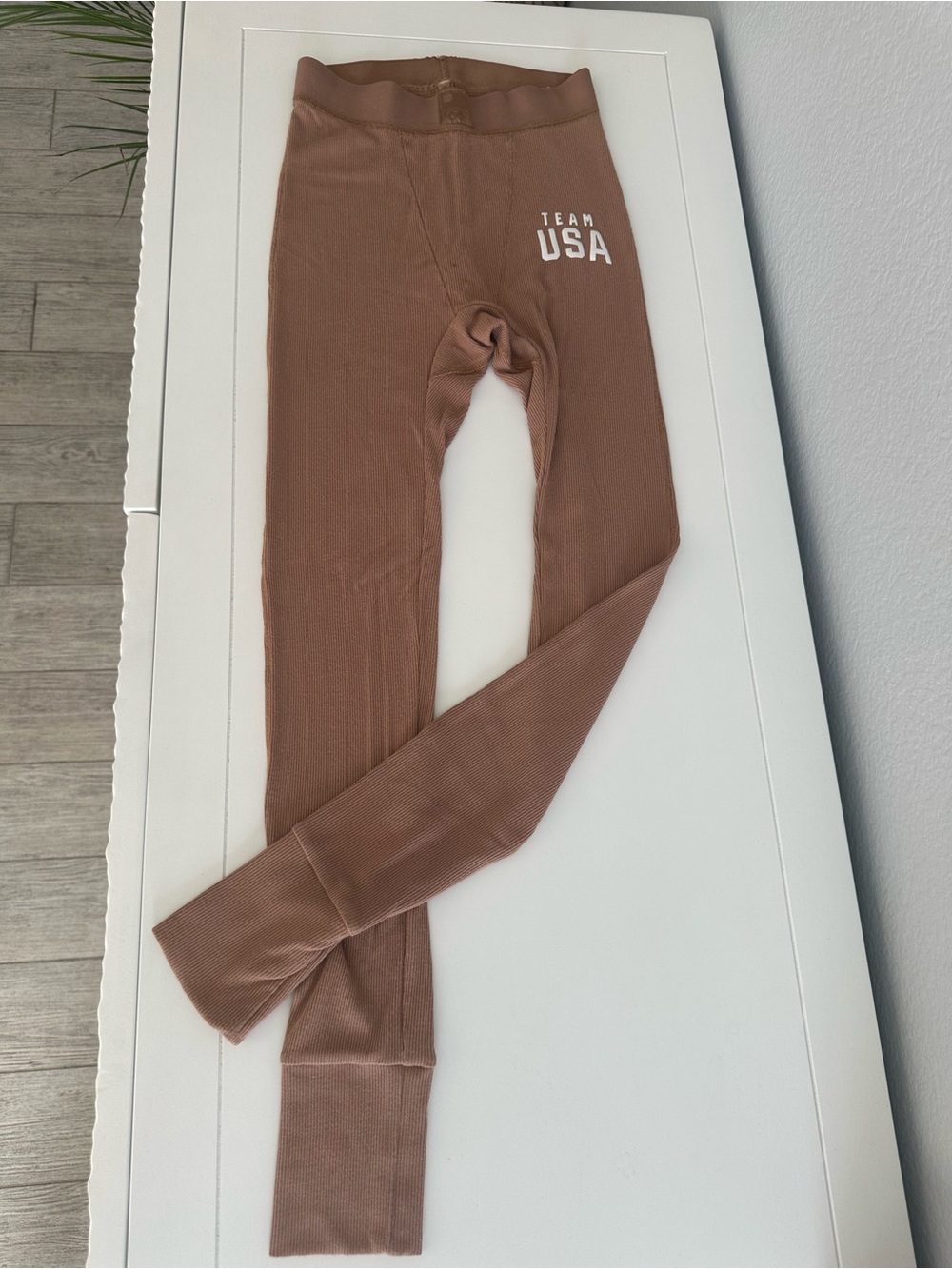 SKIMS x Team USA Olympic Sienna Rib Leggings Limited Edition